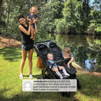 Jeep Destination Ultralight Side x Side Double Stroller - image 4