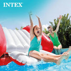 Intex Kool Splash Inflatable Water Slide Swimming Pool Play Center with Built in Sprayers for Kids and Adults, Ages 6 and Up, Blue - image 4