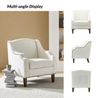 Set of 2 Lucretius Armchairs with Nailhead Trim by HULALA HOME - image 5