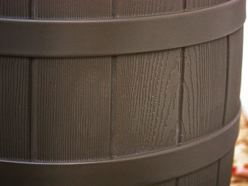 50-Gallon Outdoor Plastic Rain Barrel - image 6