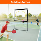 Slsy Portable Pickleball with Net, A Racket Game That Combines Pickleball, Badminton, Jianzi, and Tennis, Backyard Games Sport Outdoor Indoor, Fun Games for Kids & Adults - image 13