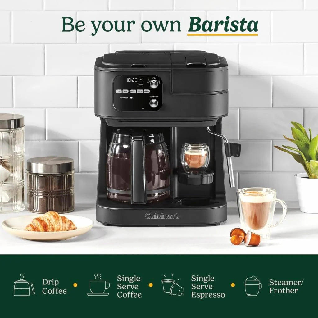Coffeemaker 4-In-1 Coffee Center Barista Machine - image 12