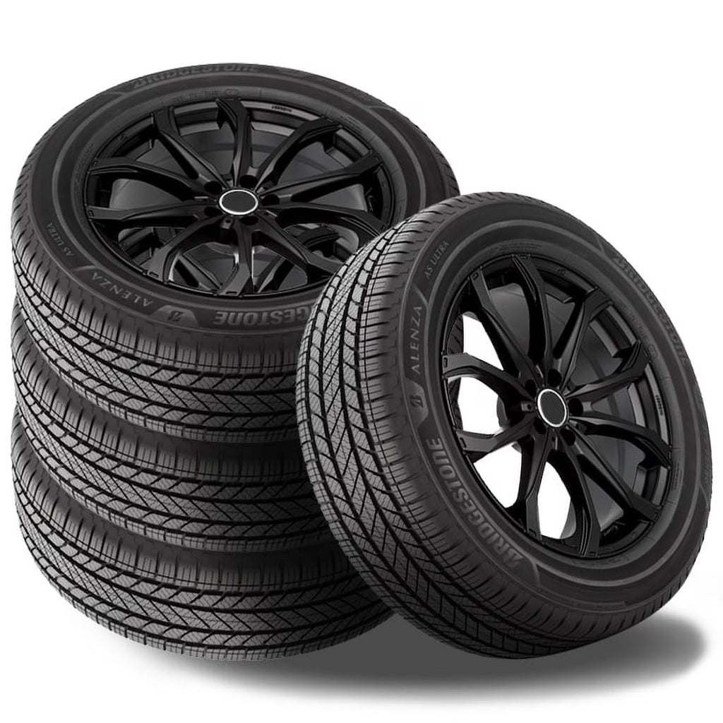 4 Bridgestone Alenza AS Ultra 235/65R18 106V Touring All Season 80K Mi Warranty BR008343 / 235/65/18 / 2356518 - image 1