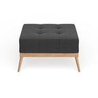 Christopher Knight Home Carson Lund Mid-Century Tufted Fabric Square Ottoman - image 22