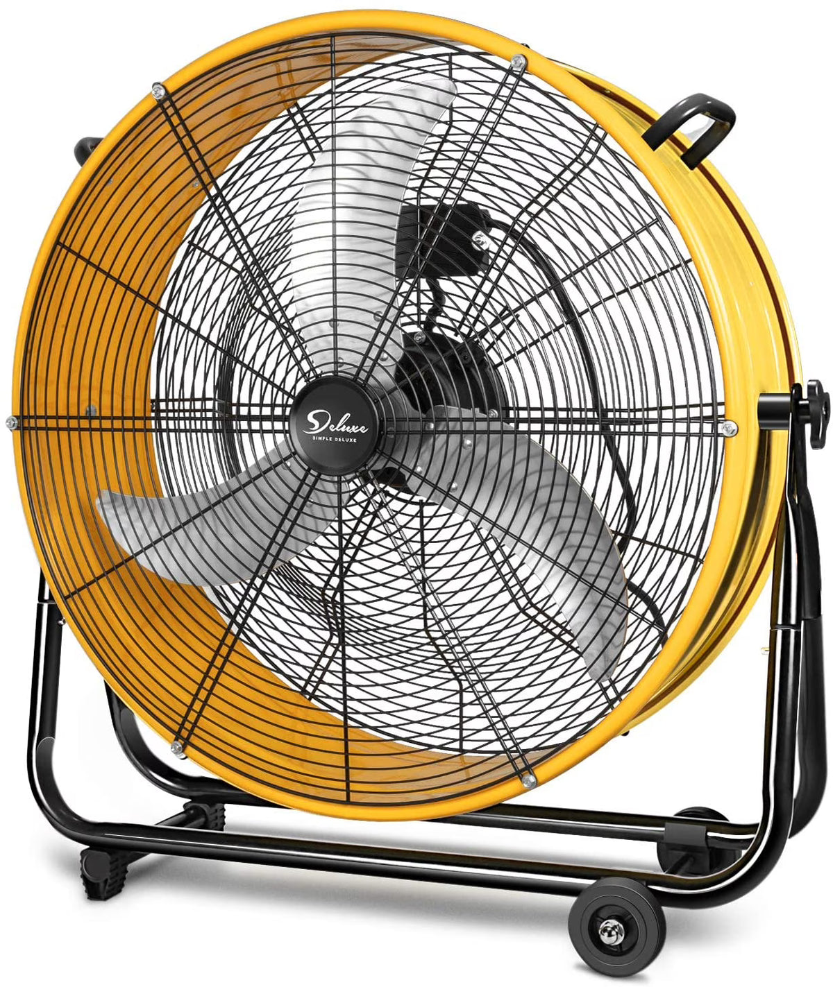 Simple Deluxe 24 in 3 Speed 4700 CFM Metal Drum Fan - image 2