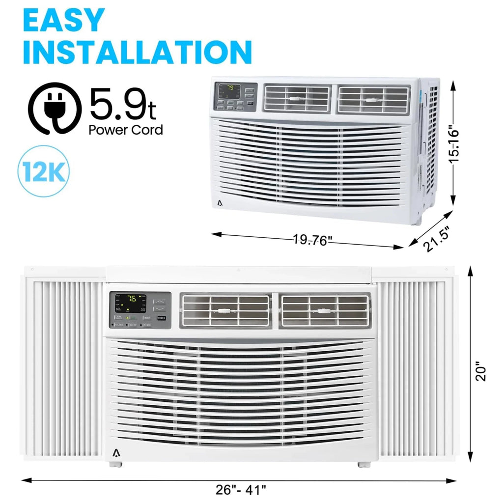 Garvee 5000 BTU Window Air Conditioner, Fast Cooling for Rooms up to 150 Sq. Ft, Window Ac Unit with 7 Level - image 23