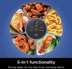 Ninja Crispi 5 in 1 Portable Glass Air Fryer Cooking System Small and large batch containers - image 7