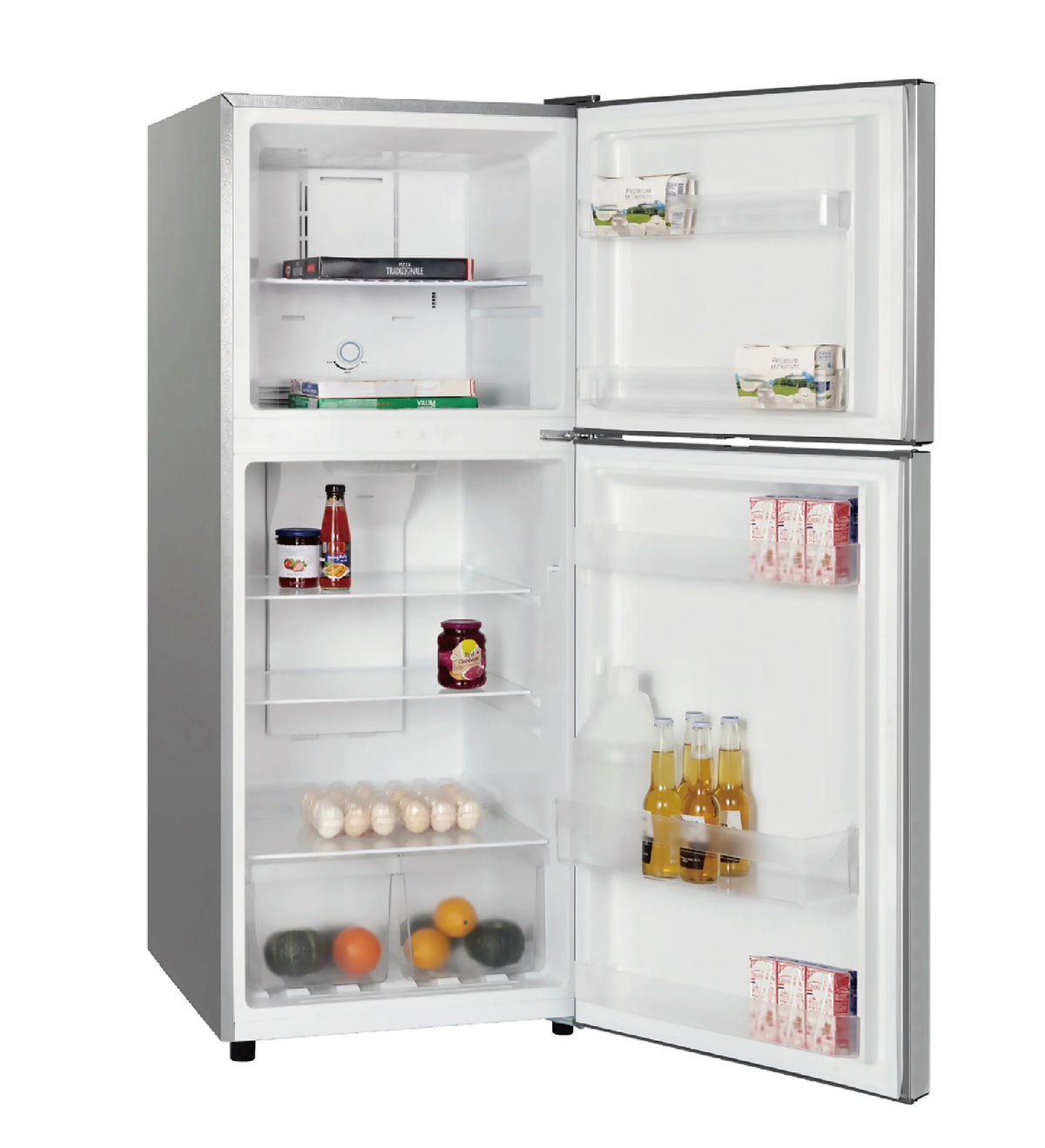 Frigidaire 10 Cu. Ft. Top Mount Refrigerator, Frost Free, Platinum, EFR1033-SS-6Com - image 2