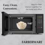Farberware FMGZ09BKA 0.9 Cu. Ft. Microwave Oven, 900W, Digital Control, LED Display, 6 Cooking Presets, Black - image 64