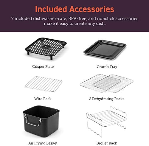 COSORI Air Fryer 6.8Qt, Dual Blaze with 360 ThermoIQ Tech - image 4