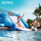 Intex Kool Splash Inflatable Water Slide Swimming Pool Play Center with Built in Sprayers for Kids and Adults, Ages 6 and Up, Blue - image 18