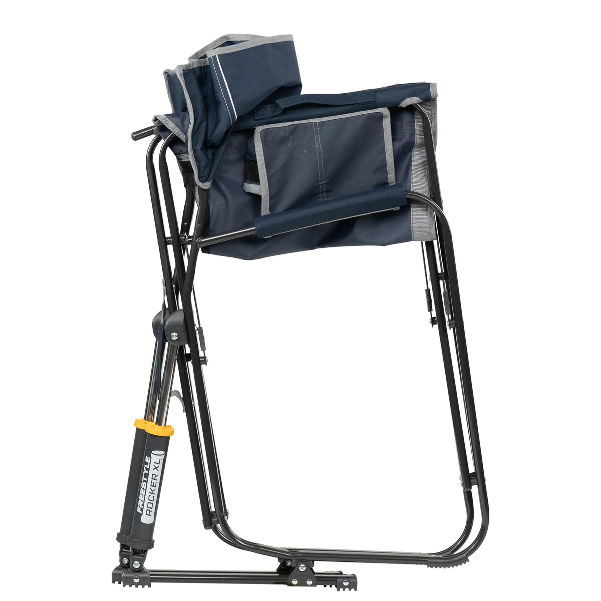GCI Outdoor Freestyle Rocker XL Oversized Foldable Rocking Camp Chair, Pewter - image 33
