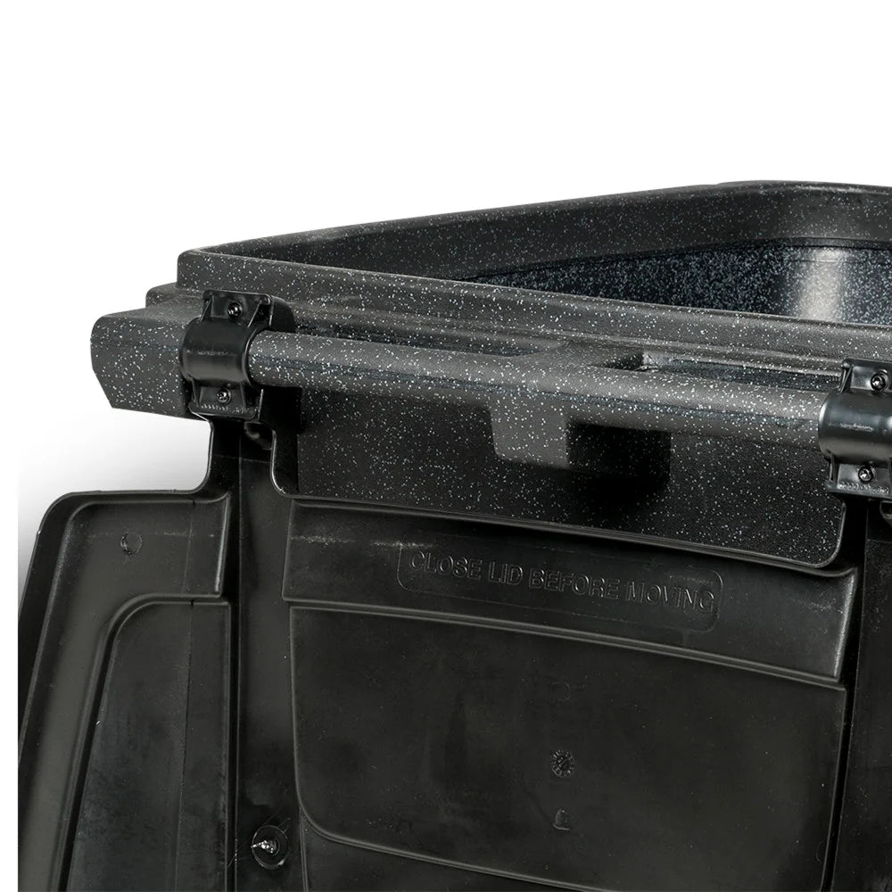 96-Gallon Wheeled Trash Can with Lid - image 7
