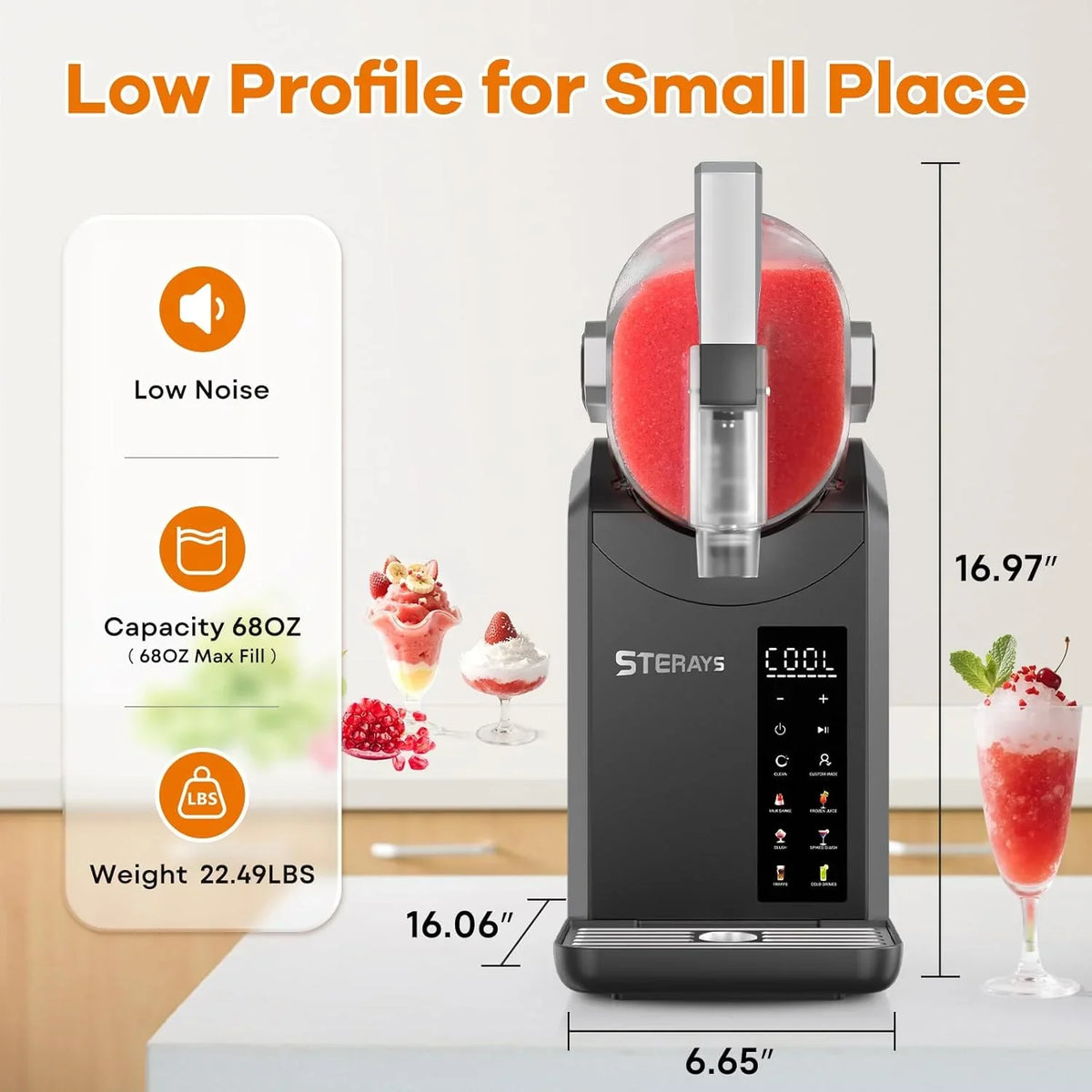 Ninja SLUSHi with RapidChill Technology, 88 oz. Frozen Drink & Slushie Machine, 5 Preset Programs, Margaritas, Frappés, and More - image 3