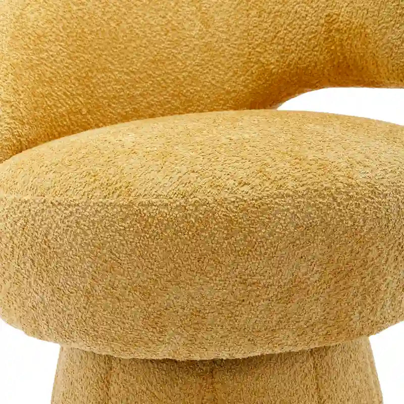 360-Degree Swivel Cuddle Barrel Accent Chairs with Plush Upholstery - image 30