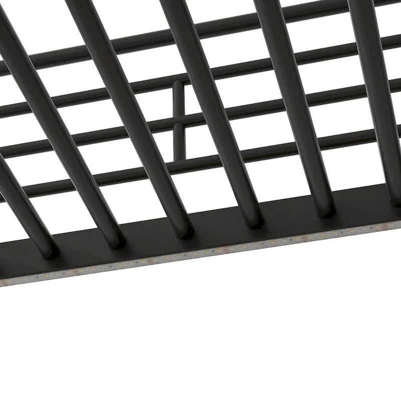 Complete Loft Bed Set with Desk, Storage Staircase, Compact Wardrobe, and LED Lighting - image 11