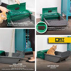 Pet Zone Smart Scoop Automatic Litter Box (Self Cleaning Litter Box, Cat Litter Box with No Expensive Refills) - image 5