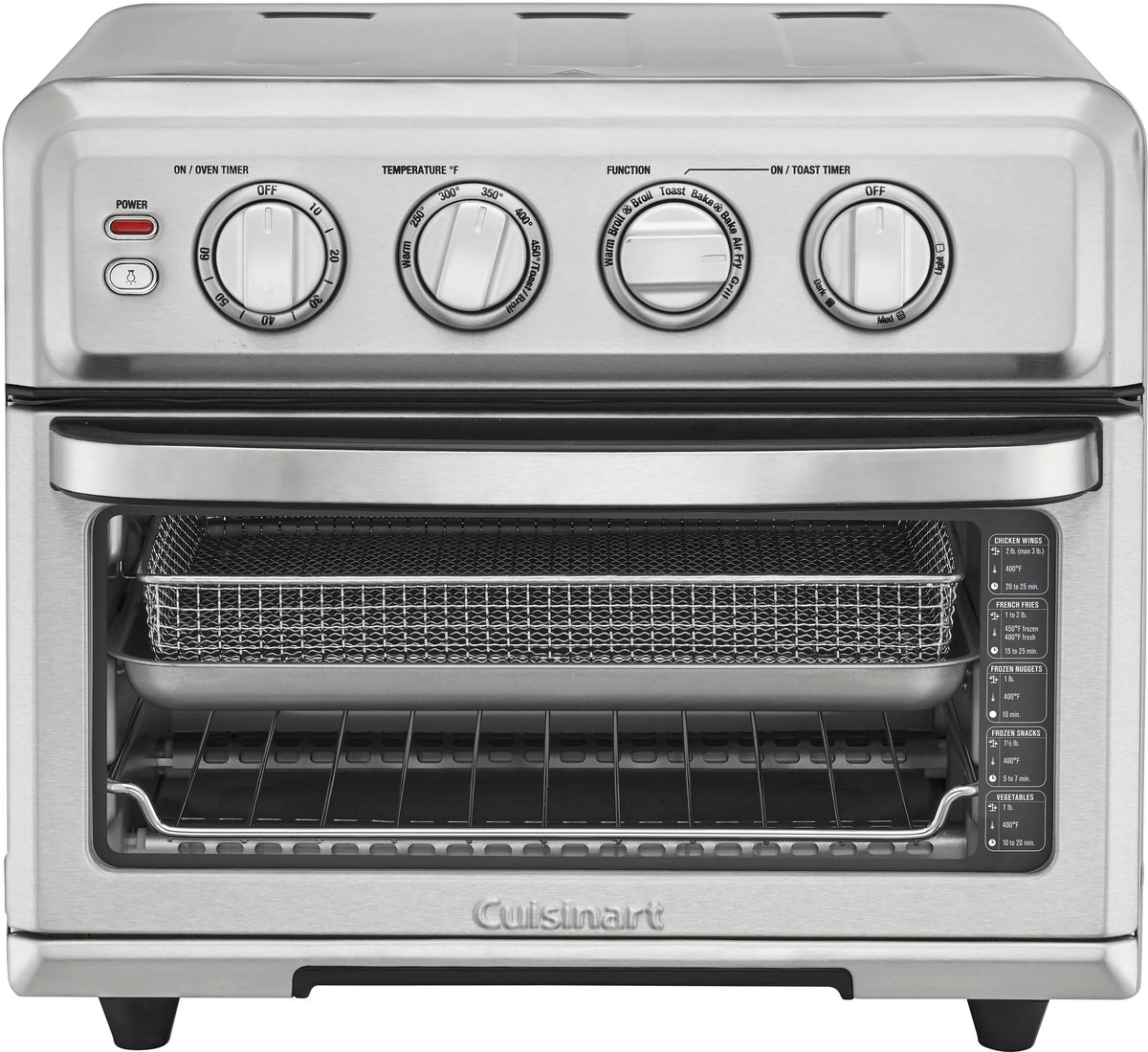 Cuisinart – Air Fryer Toaster Oven with Grill – Stainless Steel - image 1
