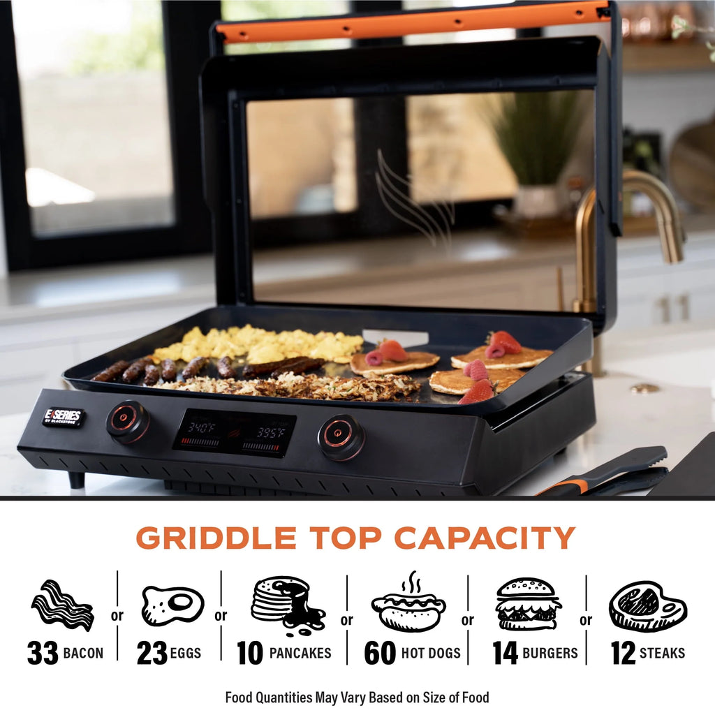 Blackstone E - Series 2 - Burner 22" Electric Tabletop Griddle with Prep Cart - image 6