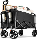Uyittour Collapsible Wagon Cart Heavy Duty Foldable, Utility Grocery Wagon for Camping Sports Shopping - image 1