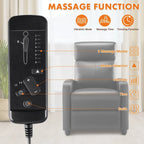 Versatile Recliner Chair with 8 Massage Settings and Lumbar Support for Ultimate Relaxation and Home Theater Experience - image 5