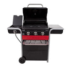 Gas2Coal 3-Burner LP Gas & Charcoal Outdoor Combination Grill - image 2