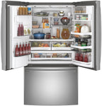 GE Profile™ Series ENERGY STAR® 27.7 Cu. Ft. Fingerprint Resistant French-Door Refrigerator with Hands-Free AutoFill - image 2