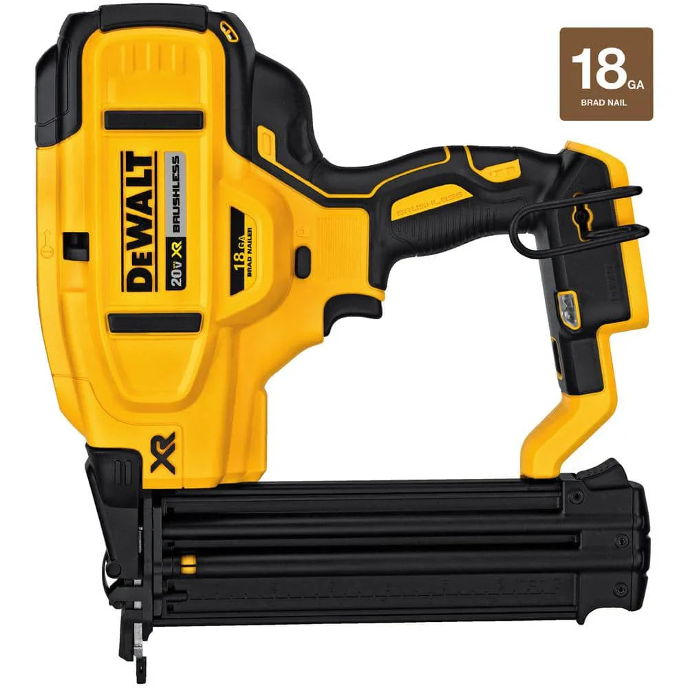 20V MAX XR Lithium-Ion CordlessGauge Brad Nailer (Tool Only) - image 3