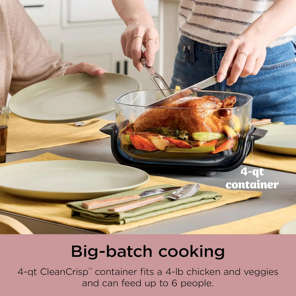 Ninja Crispi 4-in-1 Portable Glass Air Fryer Cooking System - image 32