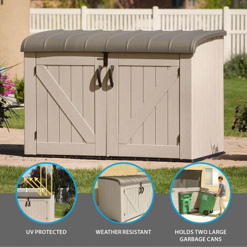 Lifetime Horizontal Storage Shed (75 cubic feet) - image 5