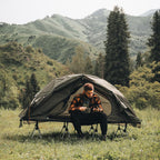 Night Cat Camping Cot Tent - Waterproof 1-Person Off-Ground Combo Cot Bed for Adults Portable Easy Set-up Tent - image 6