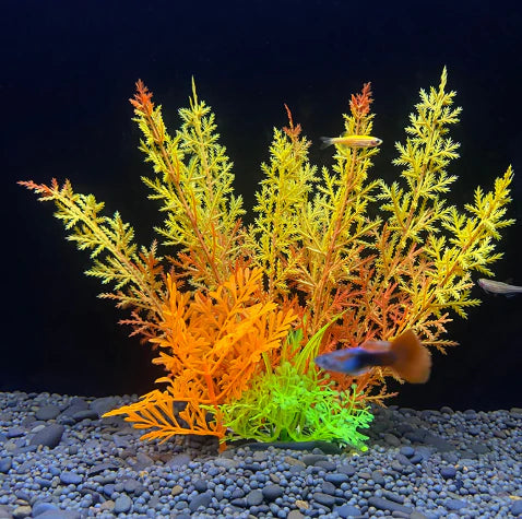 Fish Tank Decoration Artificial Aquarium Plant Plastic Water Plant - image 12