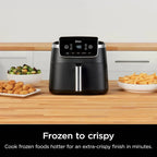 Ninja Air Fryer Pro 5-quart 4-in-1 air fryer that air fries bakes reheats and dehydrates - image 2