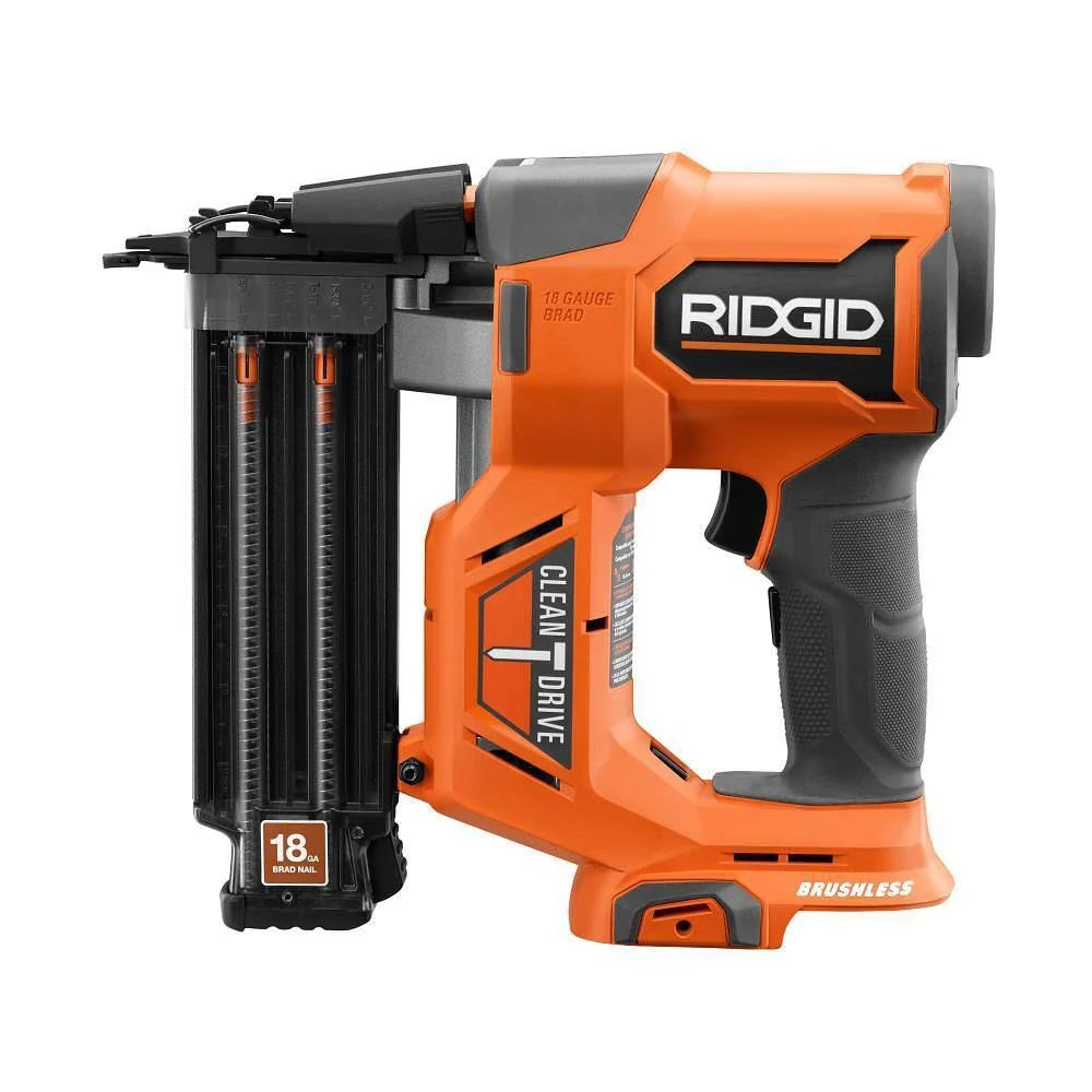 18V Brushless Cordless Nailer Combo Kit with Brad & Finish Nailers, Battery & Charger - image 6