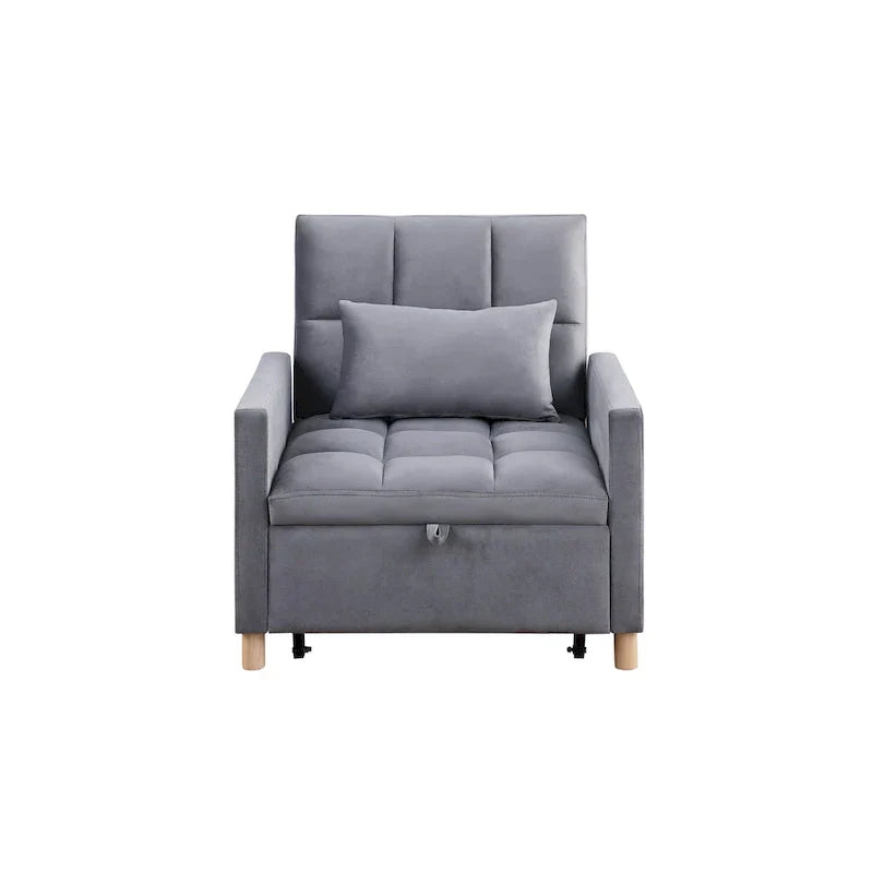 Versatile Sleeper Chair with Removable Pillow - image 15