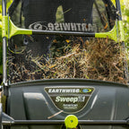 21-Inch Width Leaf & Grass Push Lawn Sweeper, Black - image 10