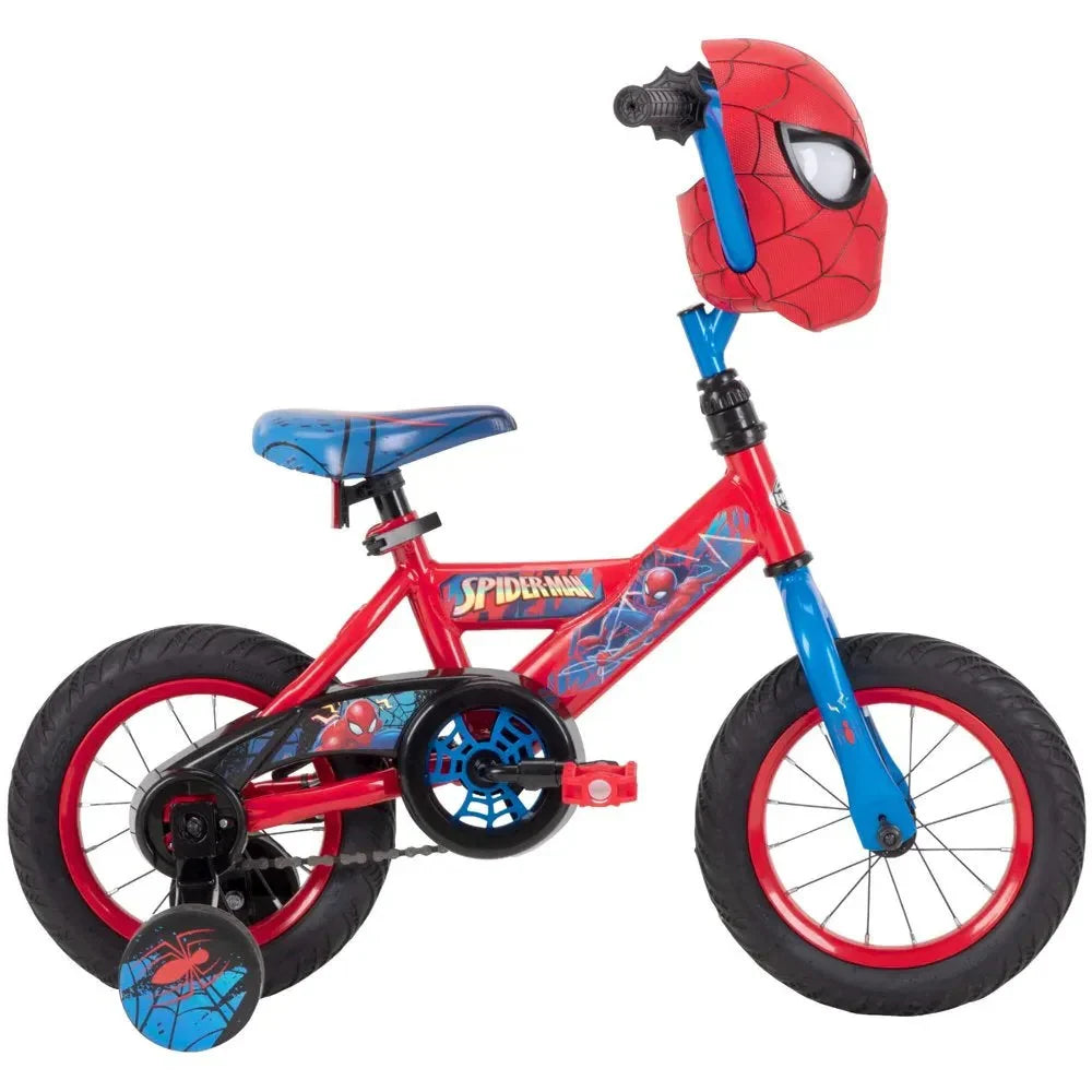 Huffy Marvel Spider-Man 12 Boys Bike with Training Wheels, Easy Assembly, Ages 3-5 - image 1