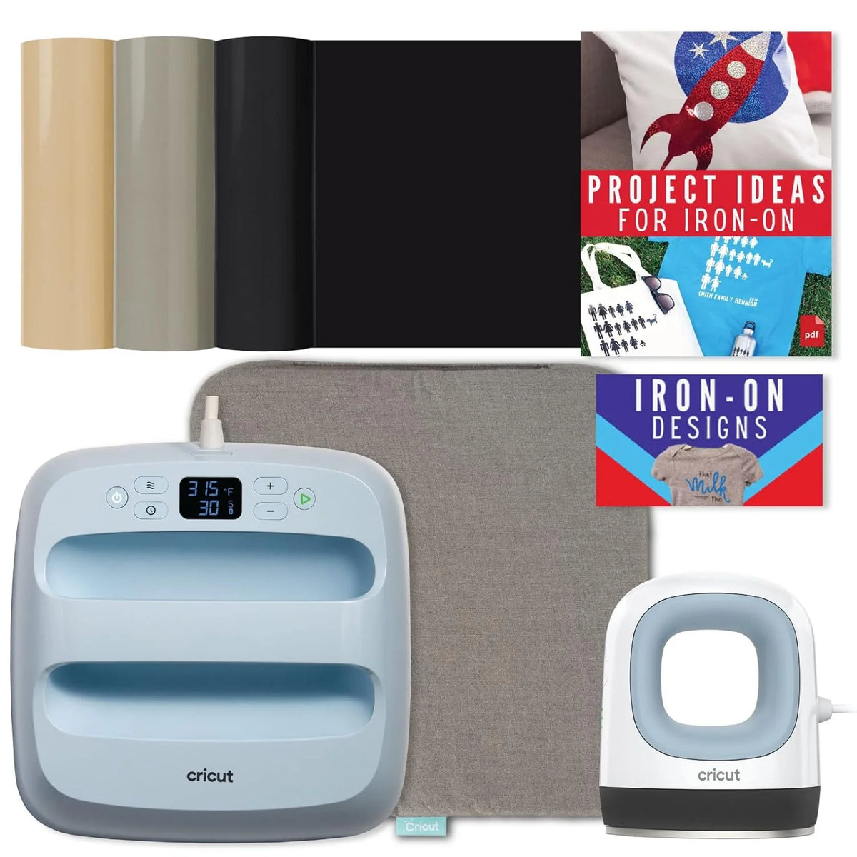 9x9 with Infusible Ink Sheets & Pens, Coasters and 20x16 Heat Mat Bundle - Beginner DIY Project Kit for Home Decor Projects and Custom Apparel, Iron Pressing - image 6