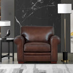 Hydeline Brookfield Premium Top Grain Leather Sofa and Chair Set - image 7
