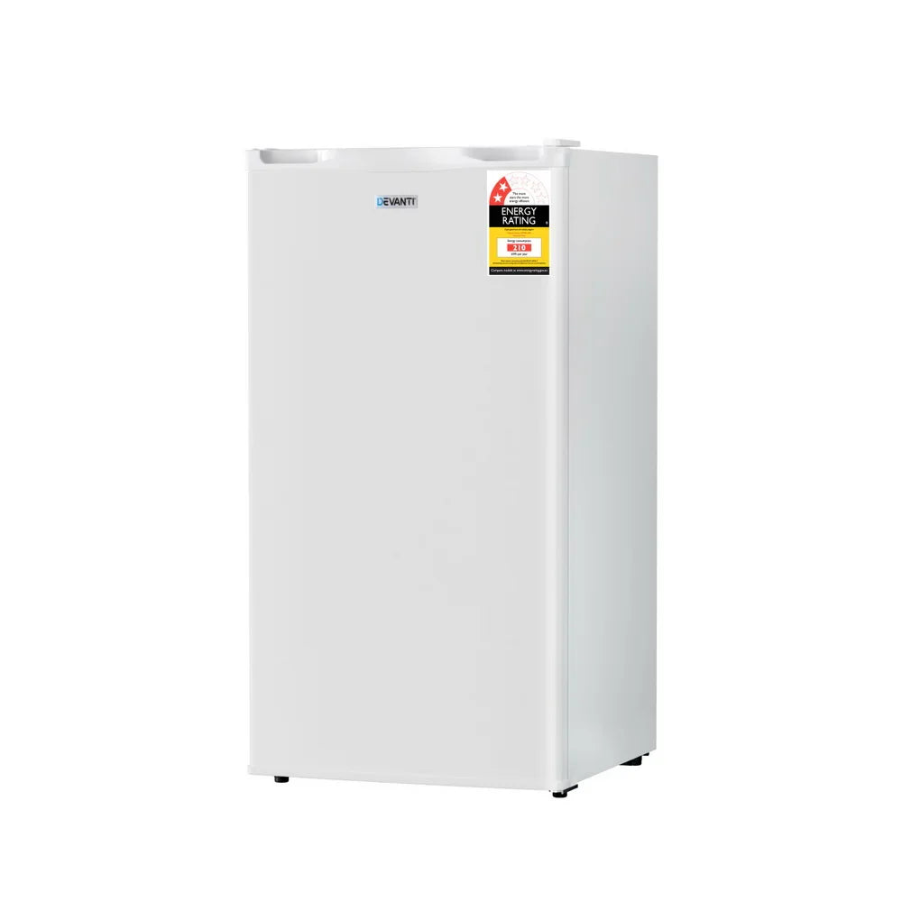 Devanti 81L Upright Freezer Fridge White - image 1