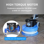 Prolux Core Heavy Duty Commercial Floor Polisher Buffer Scrubber Machine and 5 Pads - image 4