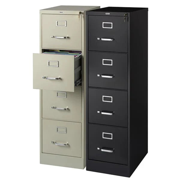 Hirsh Commercial 22D 4-drawer Letter Vertical File Cabinet - image 1