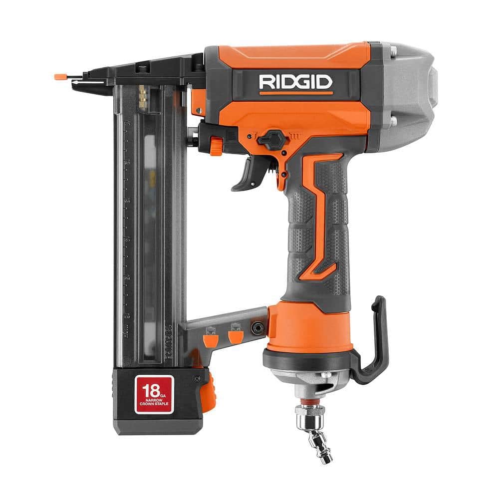 6 Gal. Portable Electric Pancake Air Compressor w/ 18GA Brad Nailer, 16GA Straight Finish Nailer, & 18GA Finish Stapler R69603FK - image 6