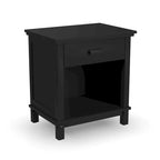Homestyles Oak Park Black Wood Queen Bed and Nightstand Set - 2 Pieces - image 8