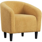 Yaheetech Club Chair Accent Barrel Chair Upholstered Arm Chair - image 32