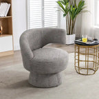 360-Degree Swivel Cuddle Barrel Accent Chairs with Plush Upholstery - image 12