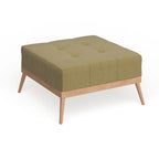 Christopher Knight Home Carson Lund Mid-Century Tufted Fabric Square Ottoman - image 23