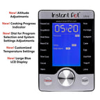 3 Quart Programmable Cooker, Stainless Steel, 16 in 1, Silver, Touch Control, UL Certified - image 3