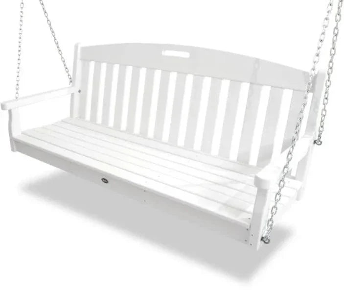 Trex Outdoor Furniture Yacht Club Swing - Classic White - image 1