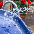 XDP Recreation 6 Foot Water Wave Slide with Built In Adjustable Sprinkler, Freestanding with Ground Pad and Hose Extension for Lawn Fun, Ages 3 to 8 - image 9